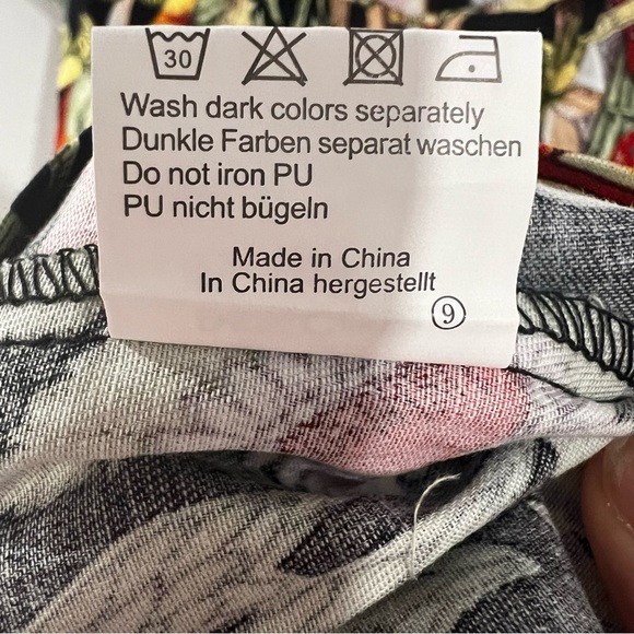 Grace Karin Vintage 50’s Style Frida Kahlo Pencil Dress Women’s Sz L NWT - Picture 7 of 11